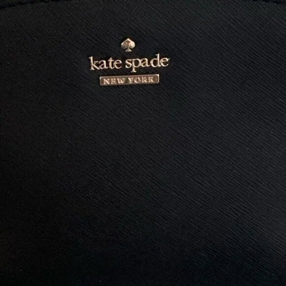 ♠️♠️KATE SPADE CAMERON HILLI DOME BLACK SAFFIANO LEATHER CROSSBODY BAG!♠️♠️ - Picture 9 of 10